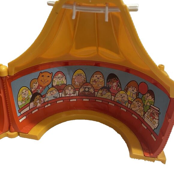 Vintage 1977 Disney Weebles Winnie The Pooh Circus Flawed only tent - Picture 8 of 15